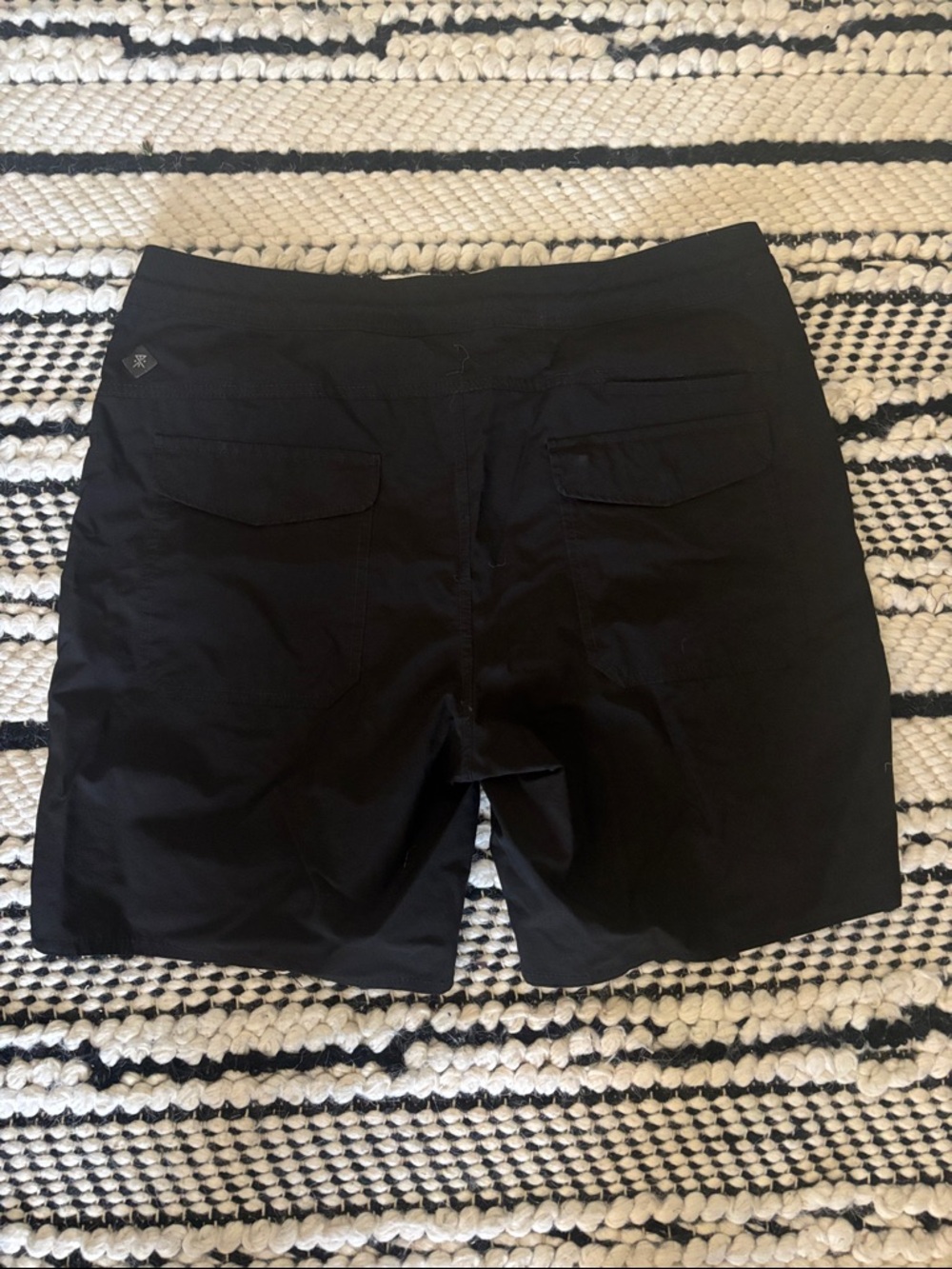 Roark Black Flat Front Mens Shorts - Picture 2 of 2